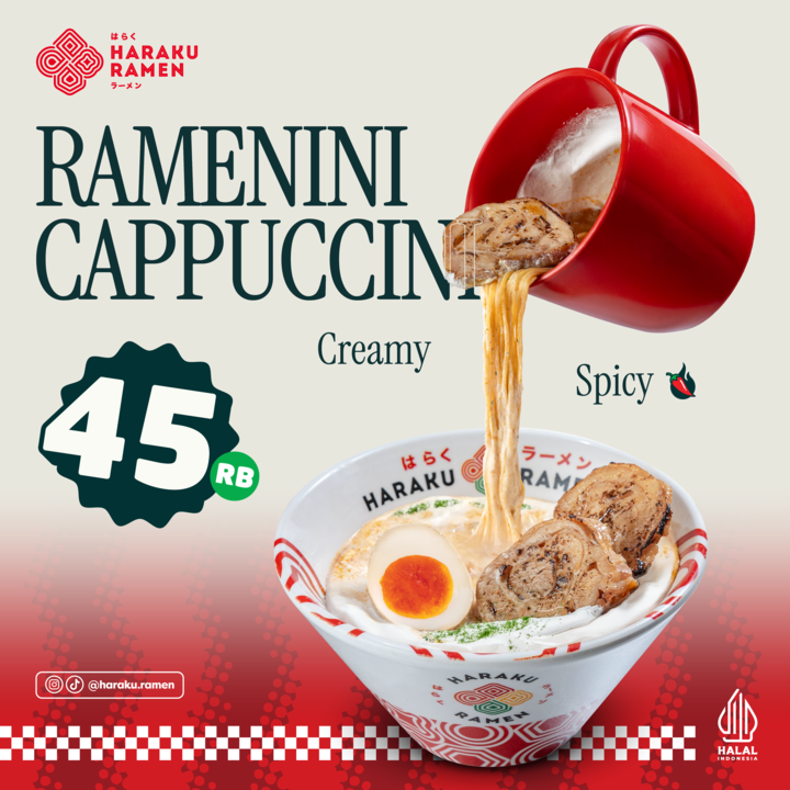 RAMENINI CAPPUCCINI | RAMEN TAPI CAPPUCCINO?!
